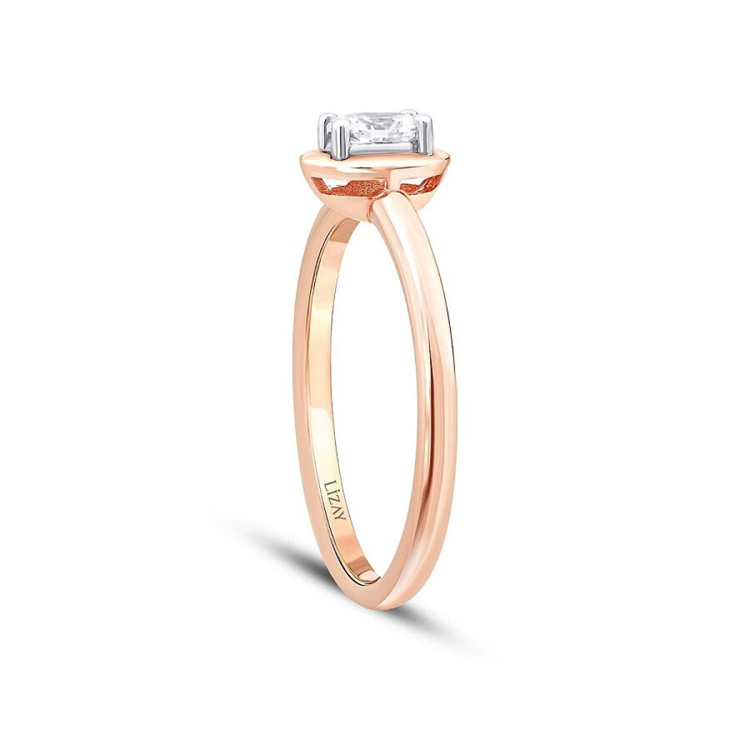 0.26 Carat Diamond Oval Solitaire Ring