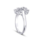 0.28 Carat Diamond Baguette Trend Ring