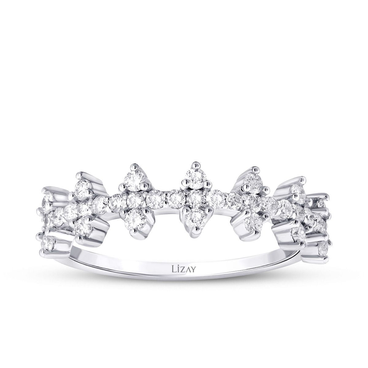 0.38 Carat Diamond Stone Trend Ring