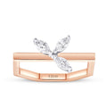 0.34 Carat Diamond Geometric Trend Ring