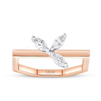 0.34 Carat Diamond Geometric Trend Ring