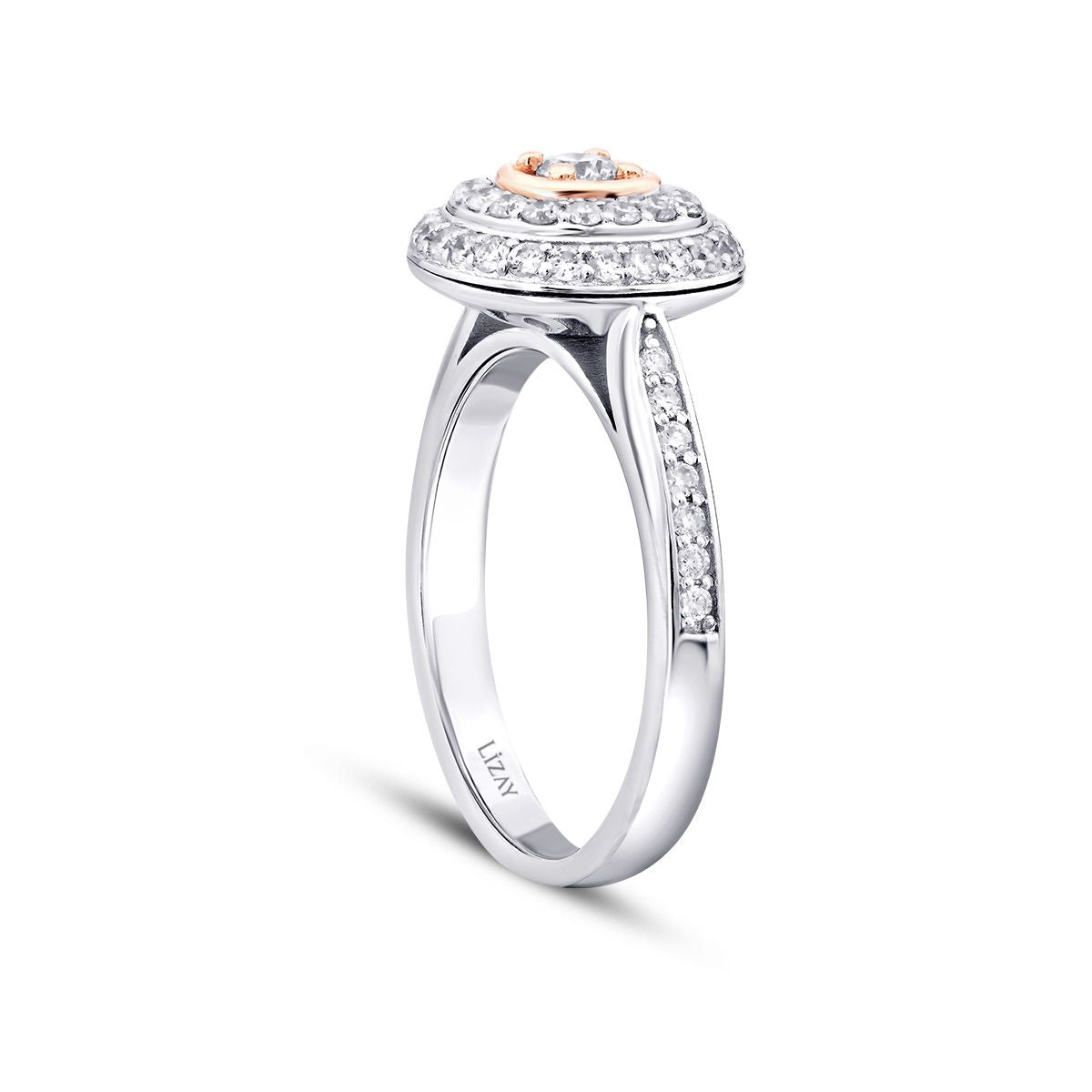 0.60 Carat Diamond Two-Toned Ring