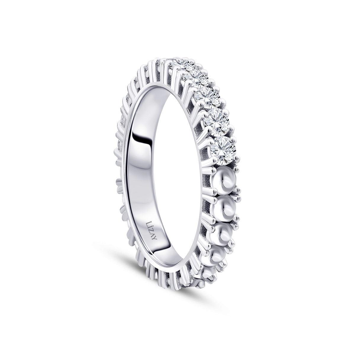 0.70 Carat Diamond Half-Eternity Ring