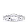 0.30 Carat Diamond Half-Eternity Ring