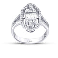 0.80 Carat Diamond Trend Baguette Ring
