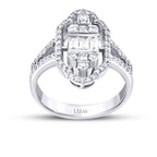 0.80 Carat Diamond Trend Baguette Ring