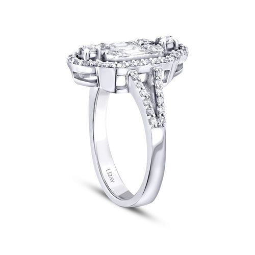0.80 Carat Diamond Trend Baguette Ring