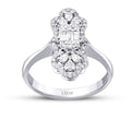 0.57 Carat Diamond Trend Baguette Ring