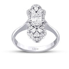 0.57 Carat Diamond Trend Baguette Ring