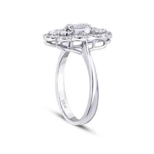 0.57 Carat Diamond Trend Baguette Ring