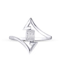 0.13 Carat Diamond Baguette Ring