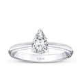 0.60 Carat Diamond Pear Solitaire Engagement Ring