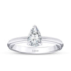0.60 Carat Diamond Pear Solitaire Engagement Ring