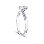 0.70 Carat Diamond Pear Solitaire Engagement Ring