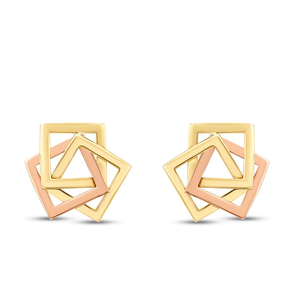 Gold Fashion Earrings