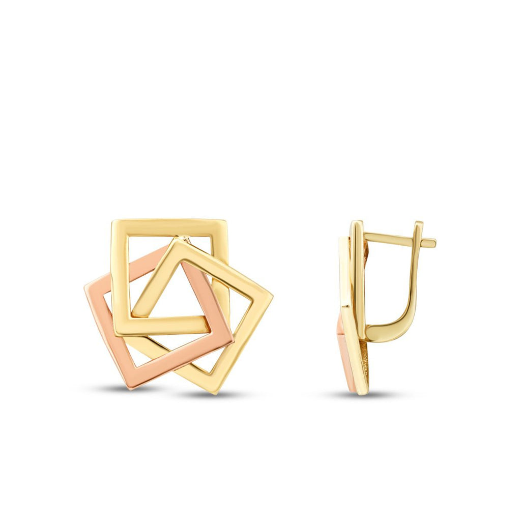 Gold Fashion Earrings
