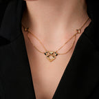 Gold Necklace with Elibelinde Motif