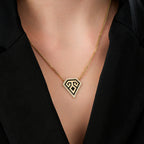 Gold Trend Necklace with Elibelinde Motif