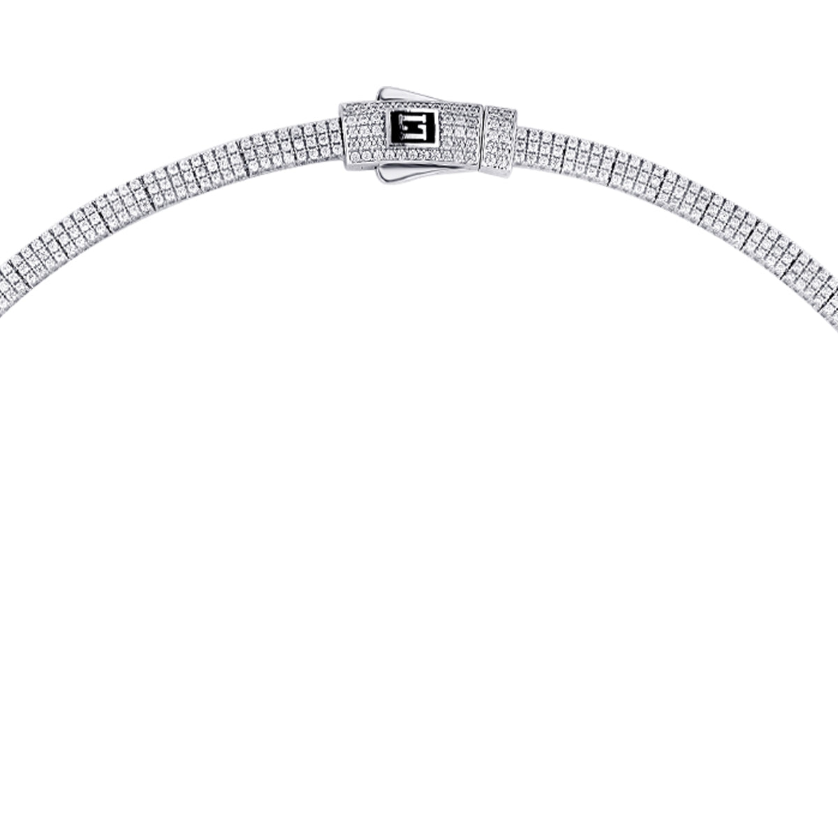 Gold Row Stone Neckband