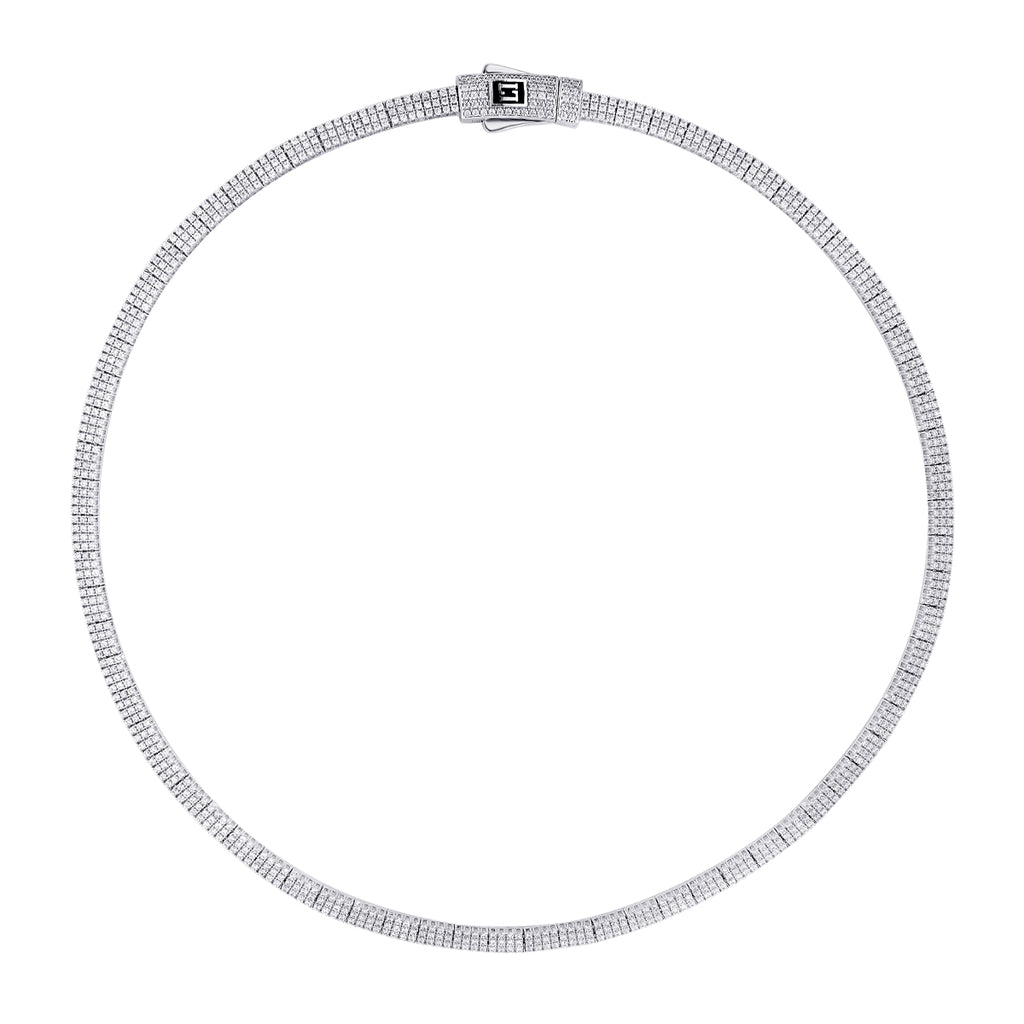 Gold Row Stone Neckband