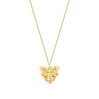 Gold Bee Necklace