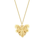 Gold Bee Necklace