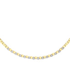 Gold Triangle Stone Trend Necklace