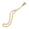 Gold Patterned Prayer Beads