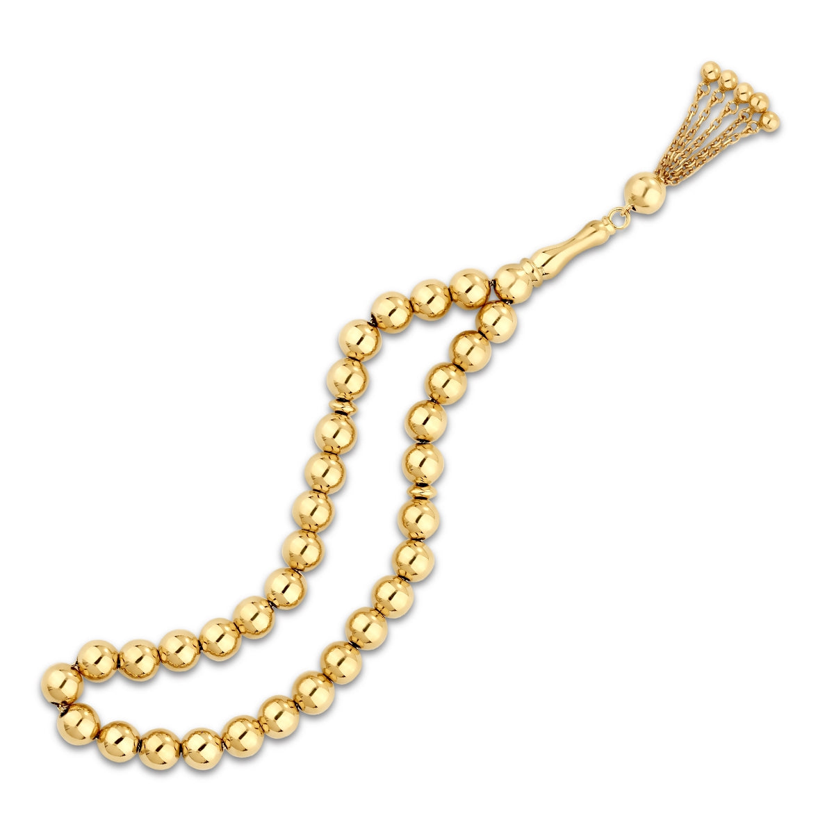 Gold Prayer Beads