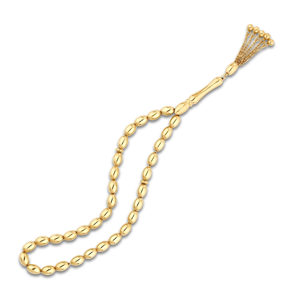 Gold Prayer Beads