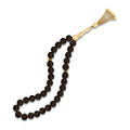 Gold Smoky Quartz Prayer Beads