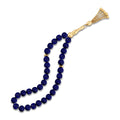 Gold Lapis Lazuli Prayer Beads