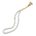 Gold Mother-of-Pearl Prayer Beads
