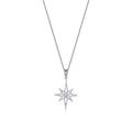 0.04 Carat Diamond Star Necklace