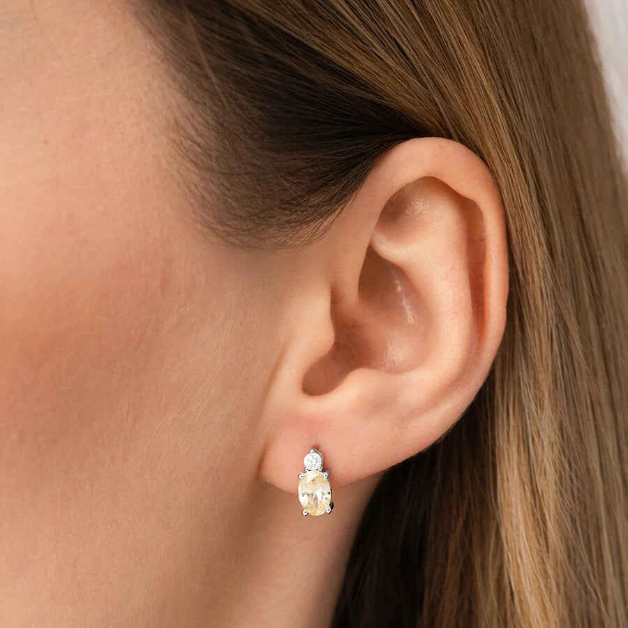 2.52 Carat Diamond Fancy Earrings