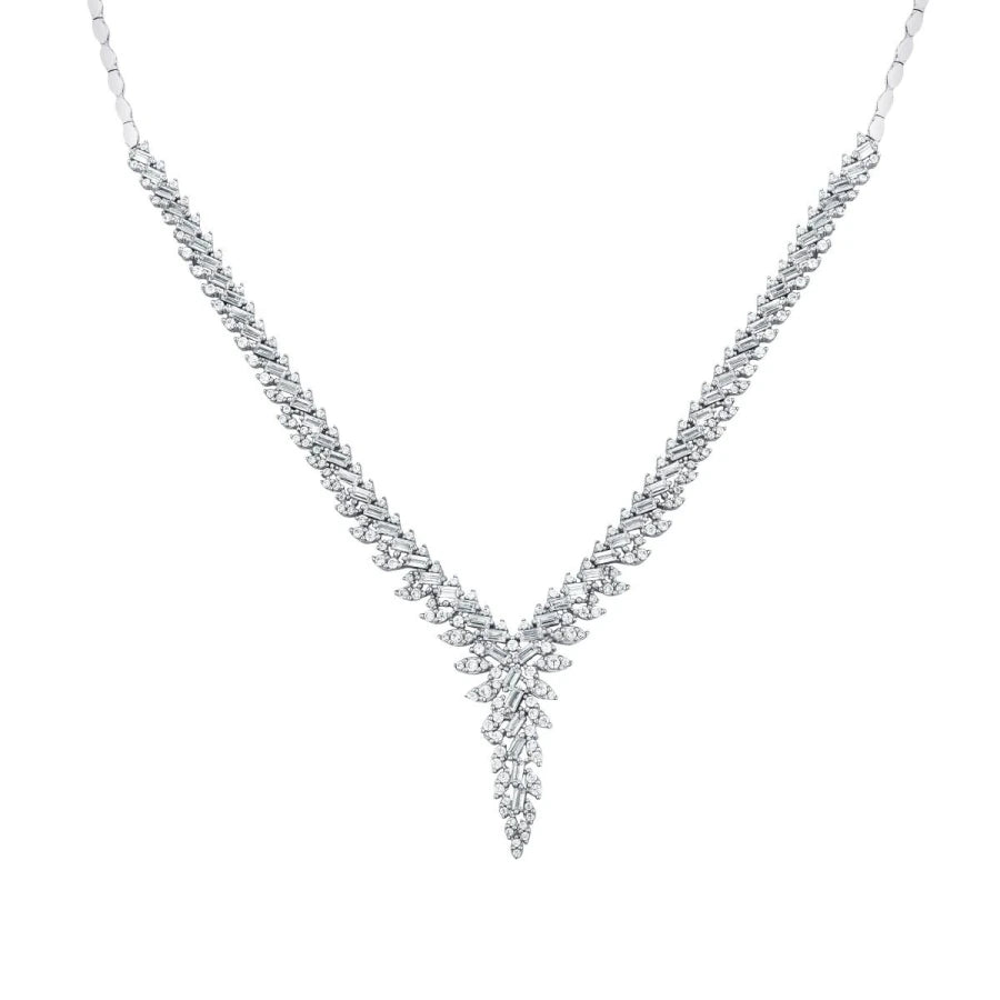 Gold Baguette Elegant Neckband