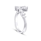 1.08 Carat Diamond Pear Ring