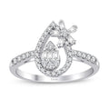 0.46 Carat Diamond Baguette Ring