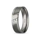 Black Gold Wedding Band