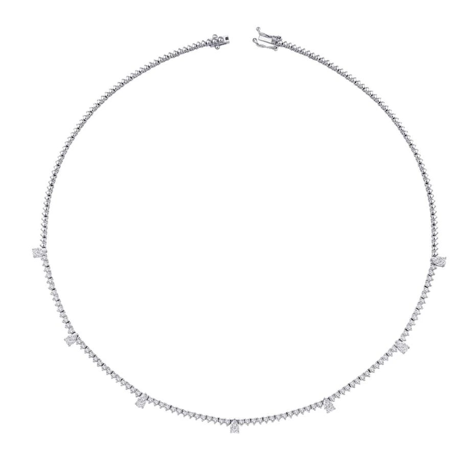 4.02 Carat Diamond Neckband