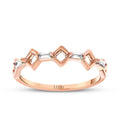 0.11 Carat Diamond Baguette Ring