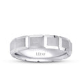 White Gold Cubic Wedding Band