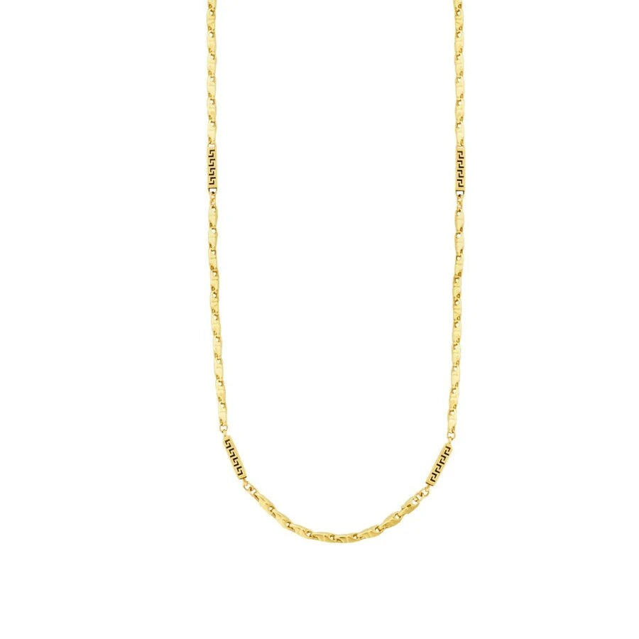 Gold Men’s Symbol Twist Chain