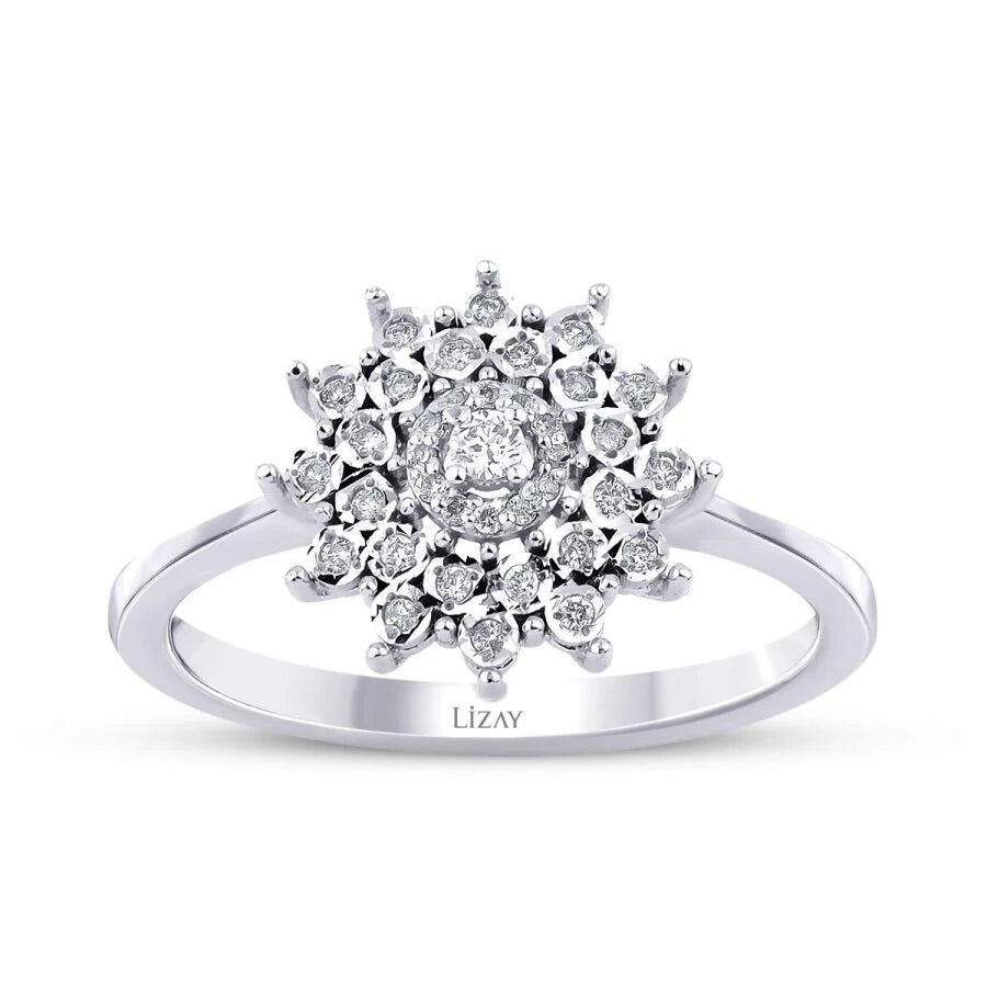 0.13 Carat Diamond Trend Ring