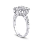0.64 Carat Diamond Baguette Ring