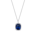 8.56 Carat Diamond Sapphire Set