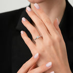 0.10 Carat Diamond Round Solitaire Engagement Ring