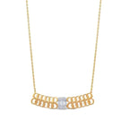 0.31 Carat Diamond Baguette Necklace