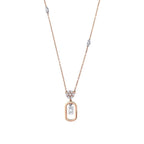 0.27 Carat Diamond Trend Baguette Necklace