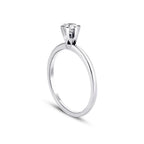 0.30 Carat Diamond Round Solitaire Engagement Ring